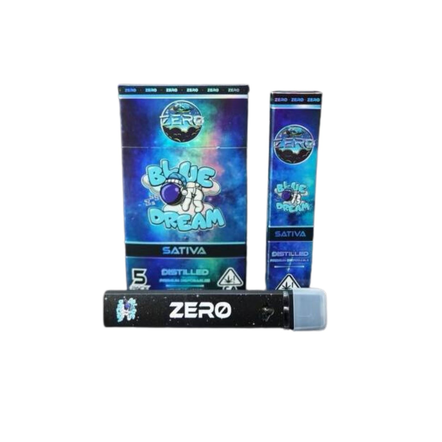 Zero Empty Cartridge | Blue Dream Disposable Vape Pen 1.0ml