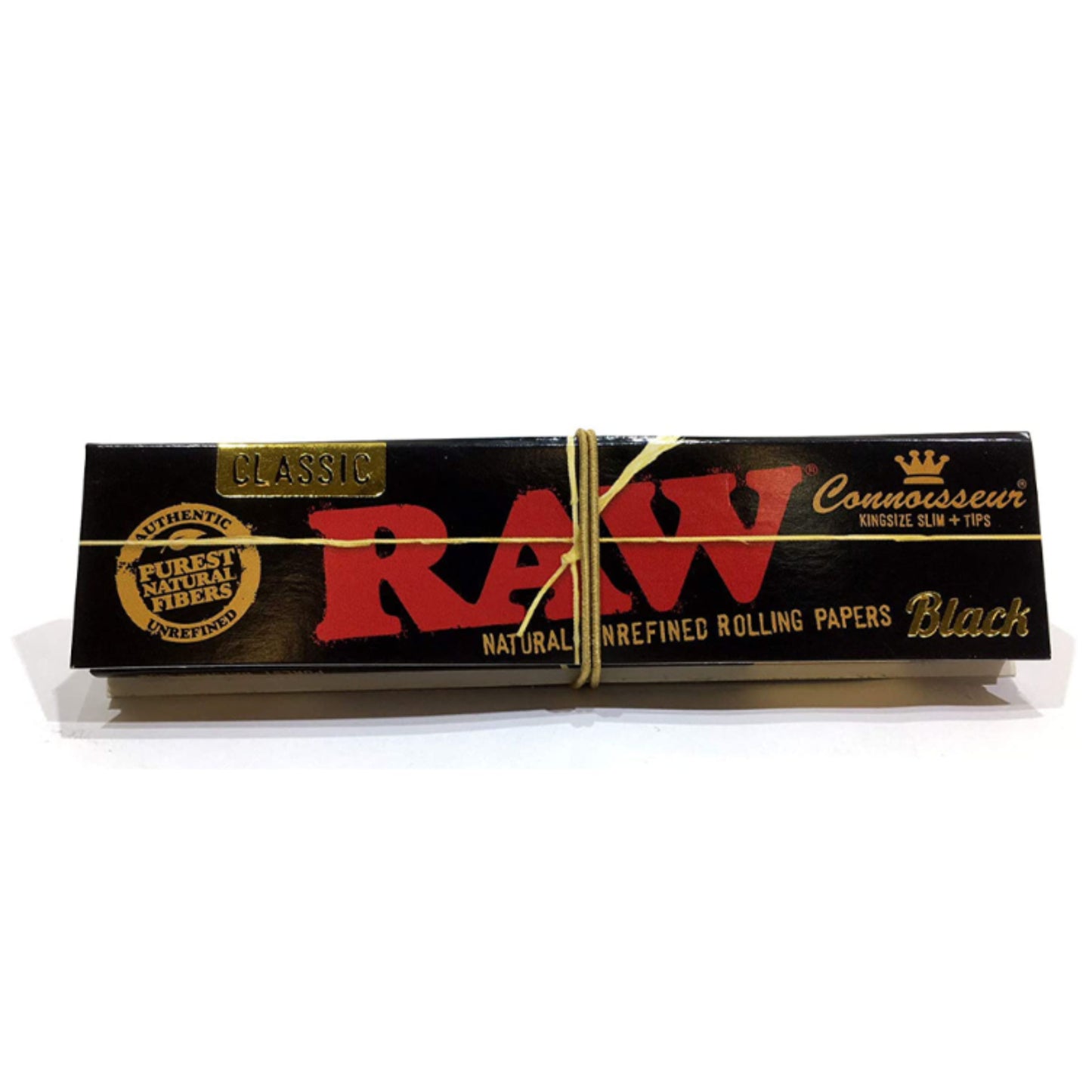 ROLLING PAPER | RAW CLASSIC BLACK CONNOISSEUR KINGSIZE WITH TIPS