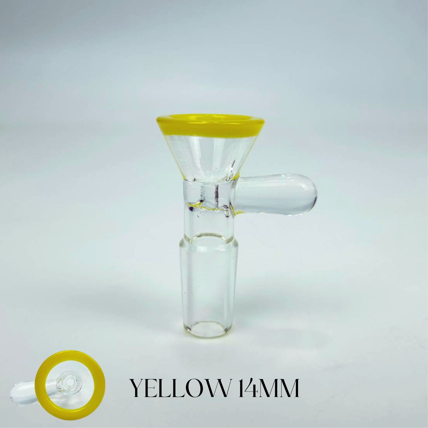 GLASS BOWL |  COLORFUL TOP BOWL 14MM