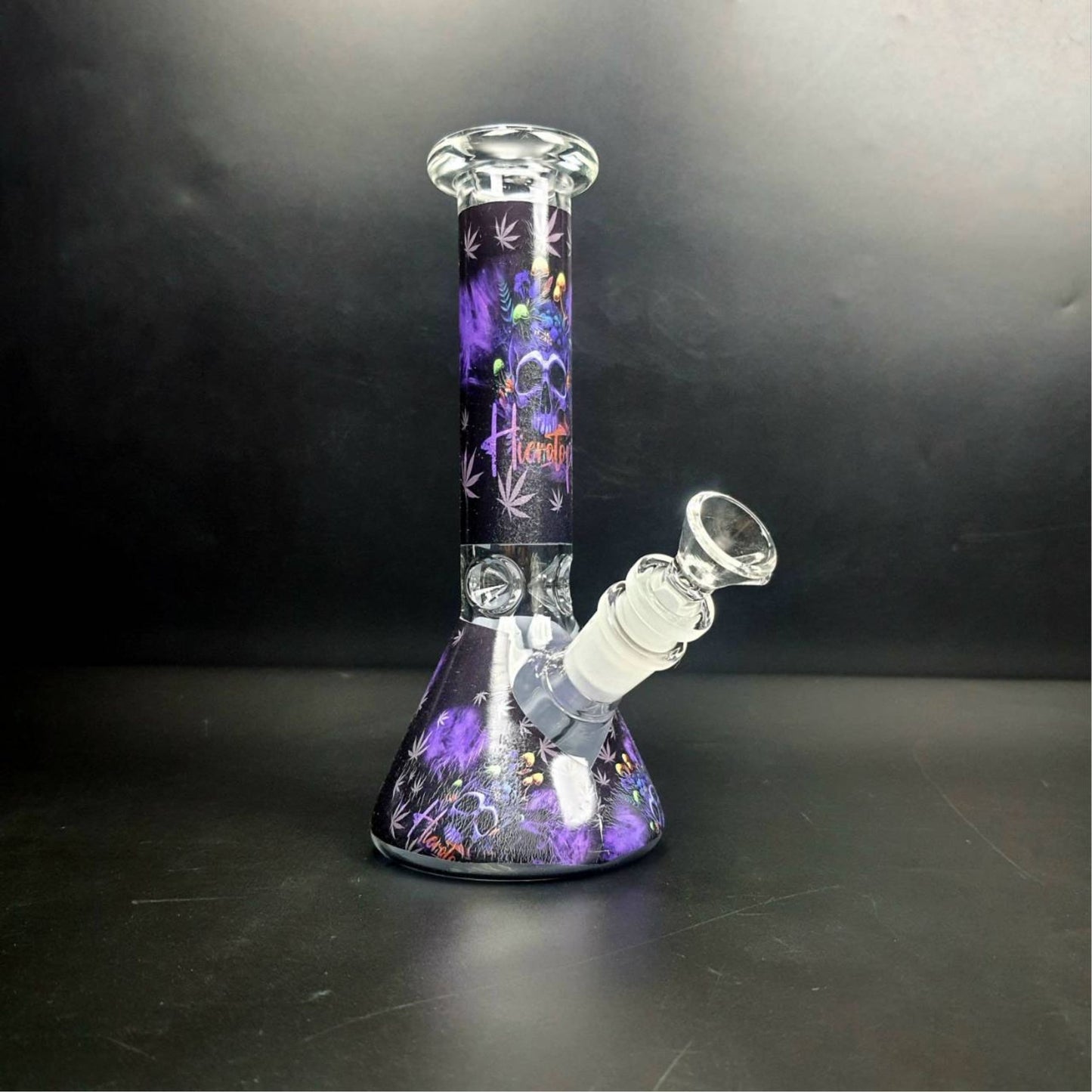 BONG SET (MIX DESIGN WITH QUARTZ) | HIEROTOPIC