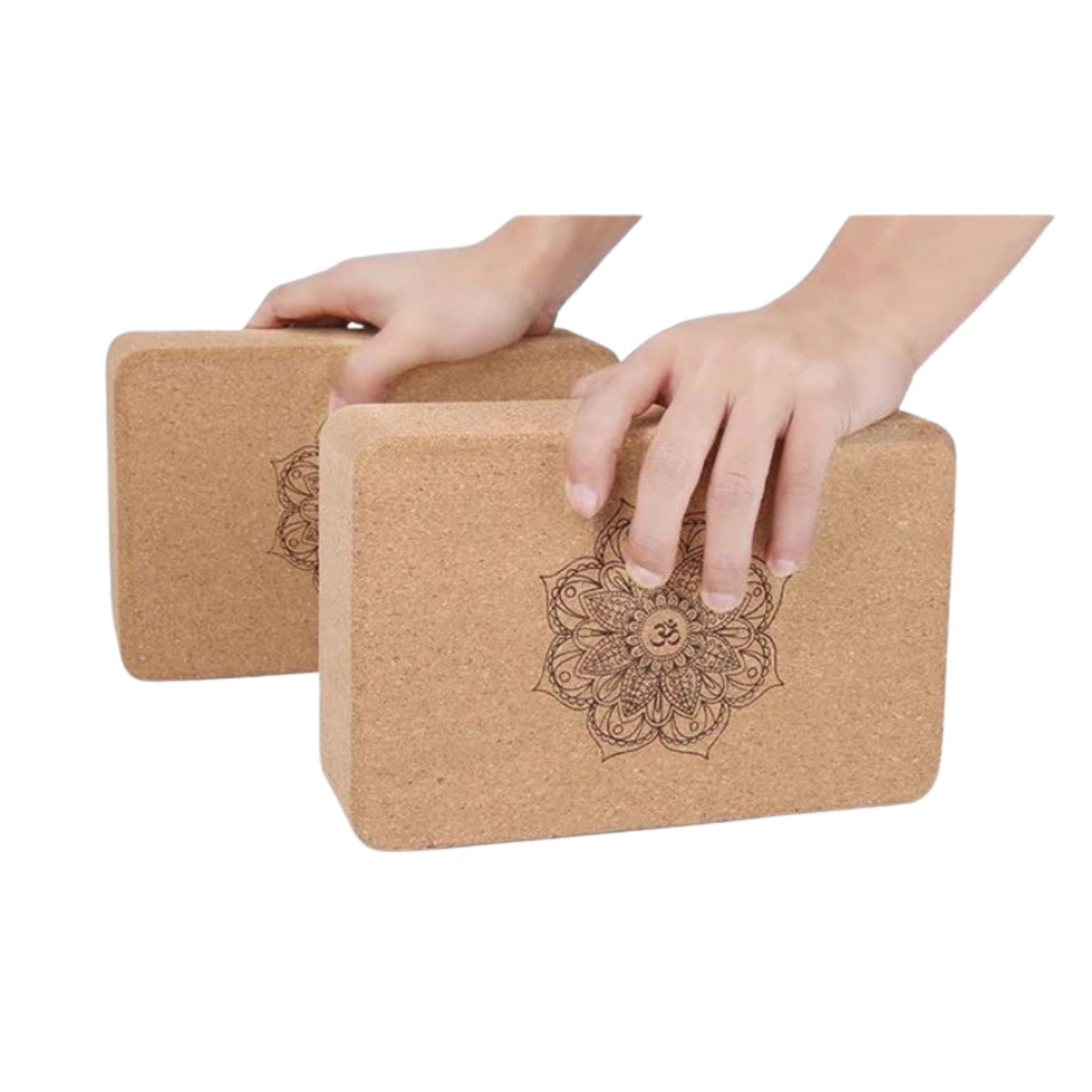 CORK YOGA BLOCK SIZE: 16CM X 8CM X 22.5CM