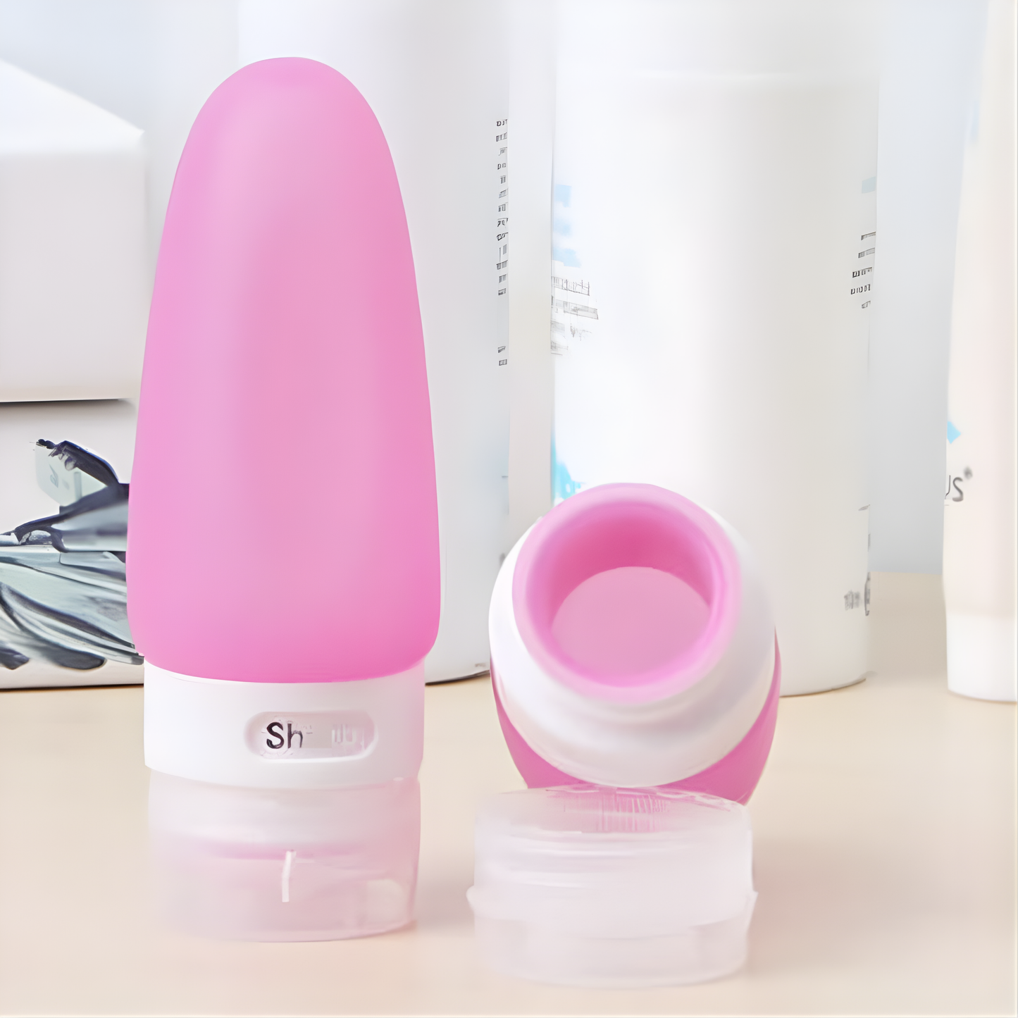 SILICONE BOTTLE - 3 PCS/PACK - 37/69/89 ML
