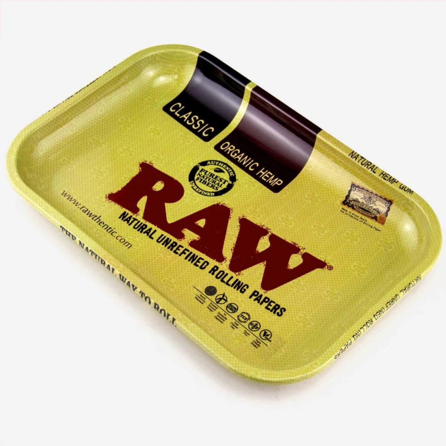 TRAY | RAW TRAY METAL - CLASSIC SIZE : 19X28.5 CM
