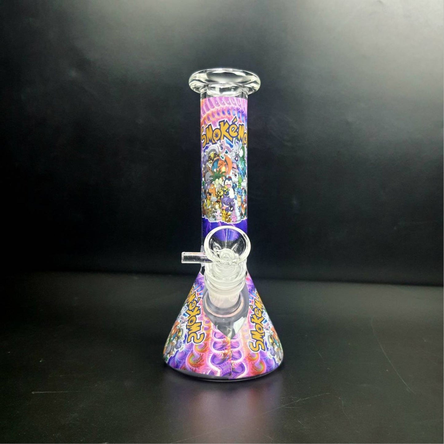 BONG SET (MIX DESIGN WITH QUARTZ) | SMOKEMON