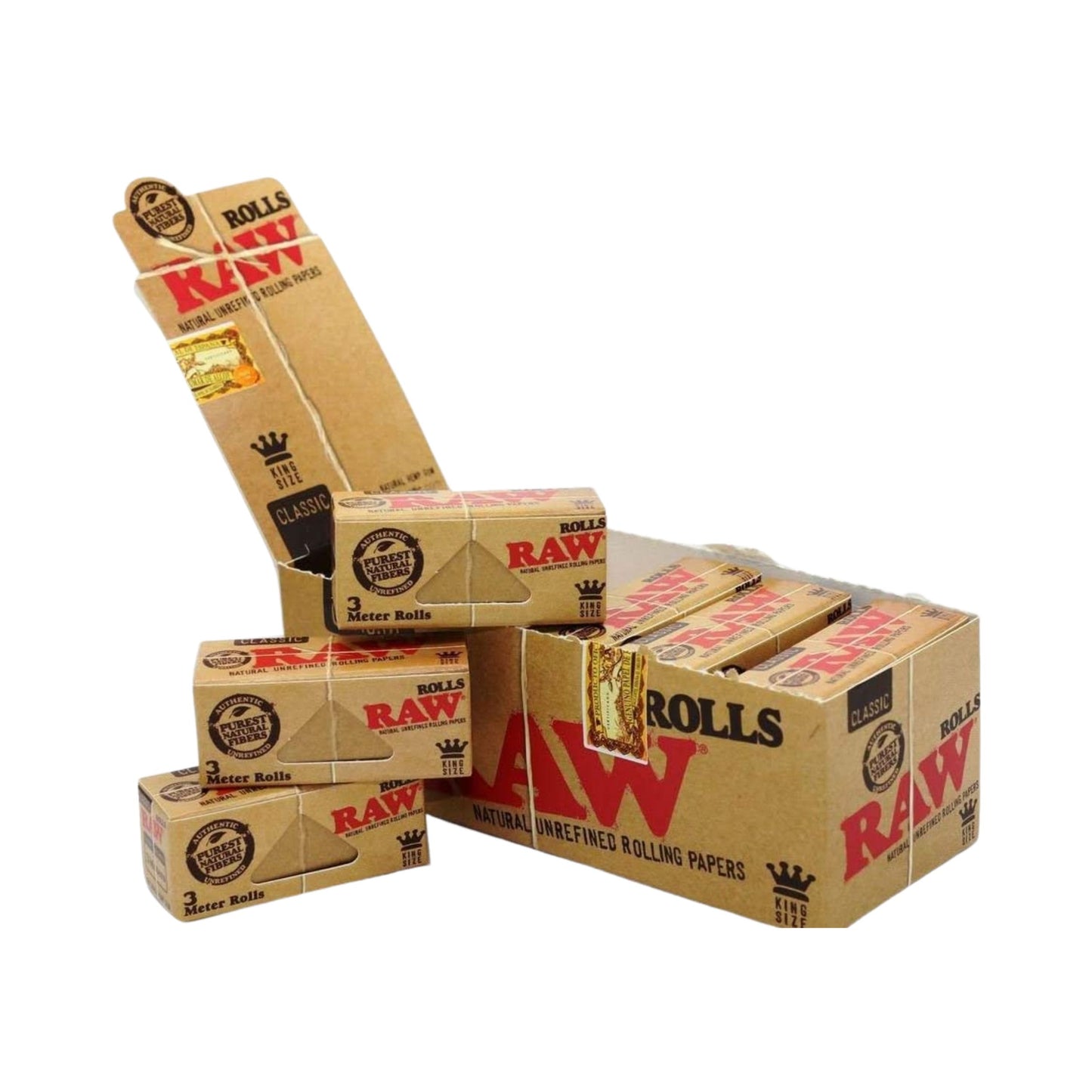 ROLLING PAPER | RAW CLASSIC ROLLS 3-METER LENGTH KINGSIZE