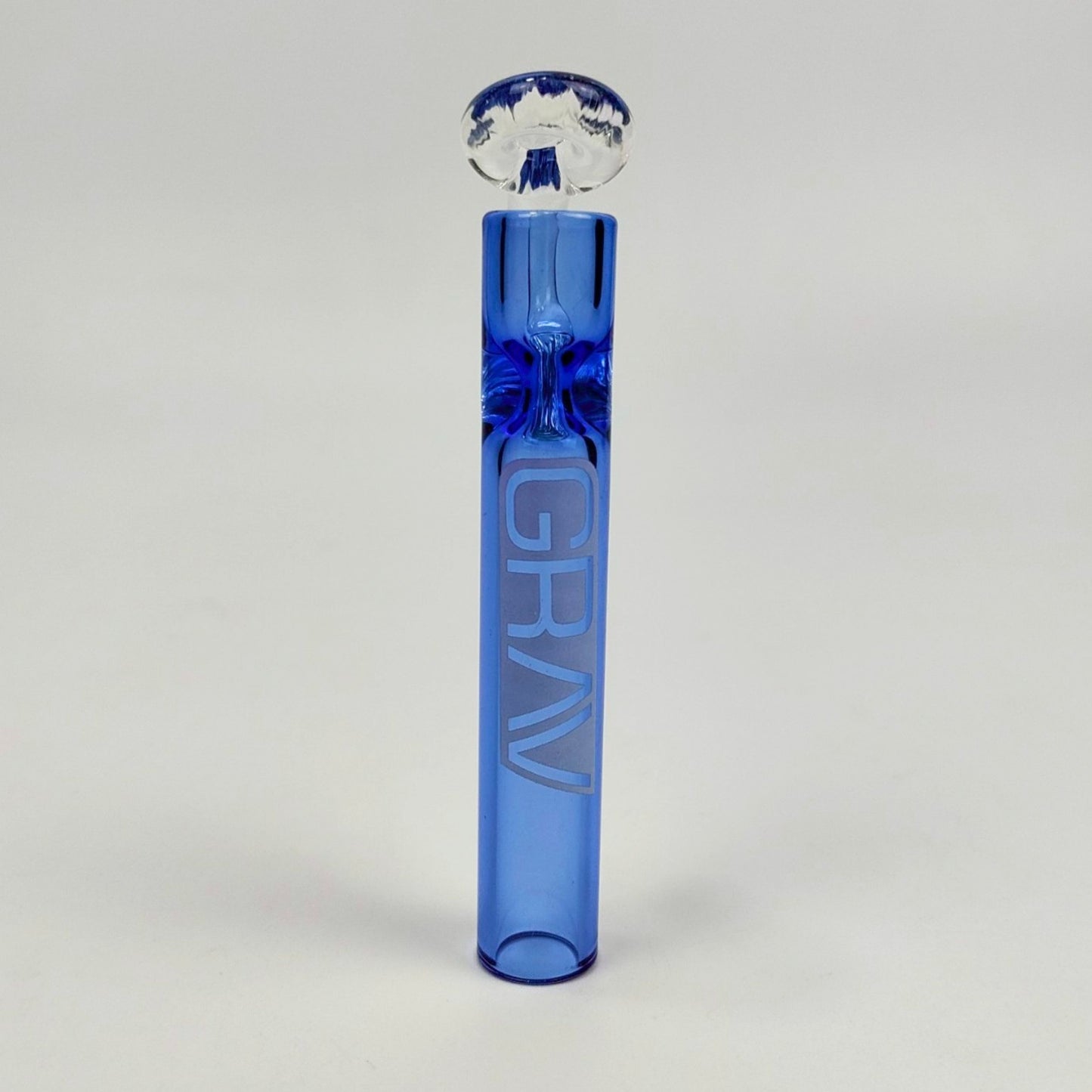 PIPE | GRAV CONCENTRATE TESTER OIL CHILLUM 3.5 INCH | LIGHT BLUE BODY