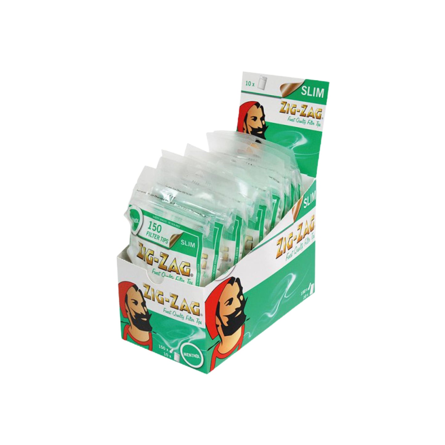 ROLLING PAPER | ZIG - ZAG SLIM MENTHOL FILTER