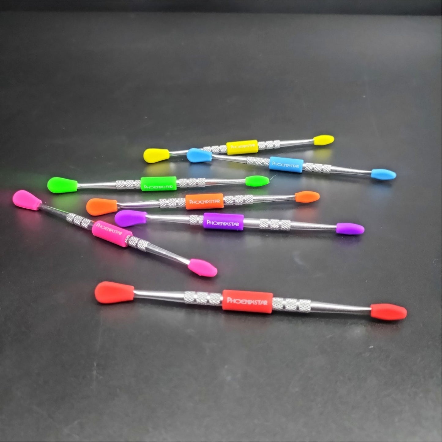 DABBER | PHOENIX METAL DABBER WITH SILICONE TIPS 4.8 INCH