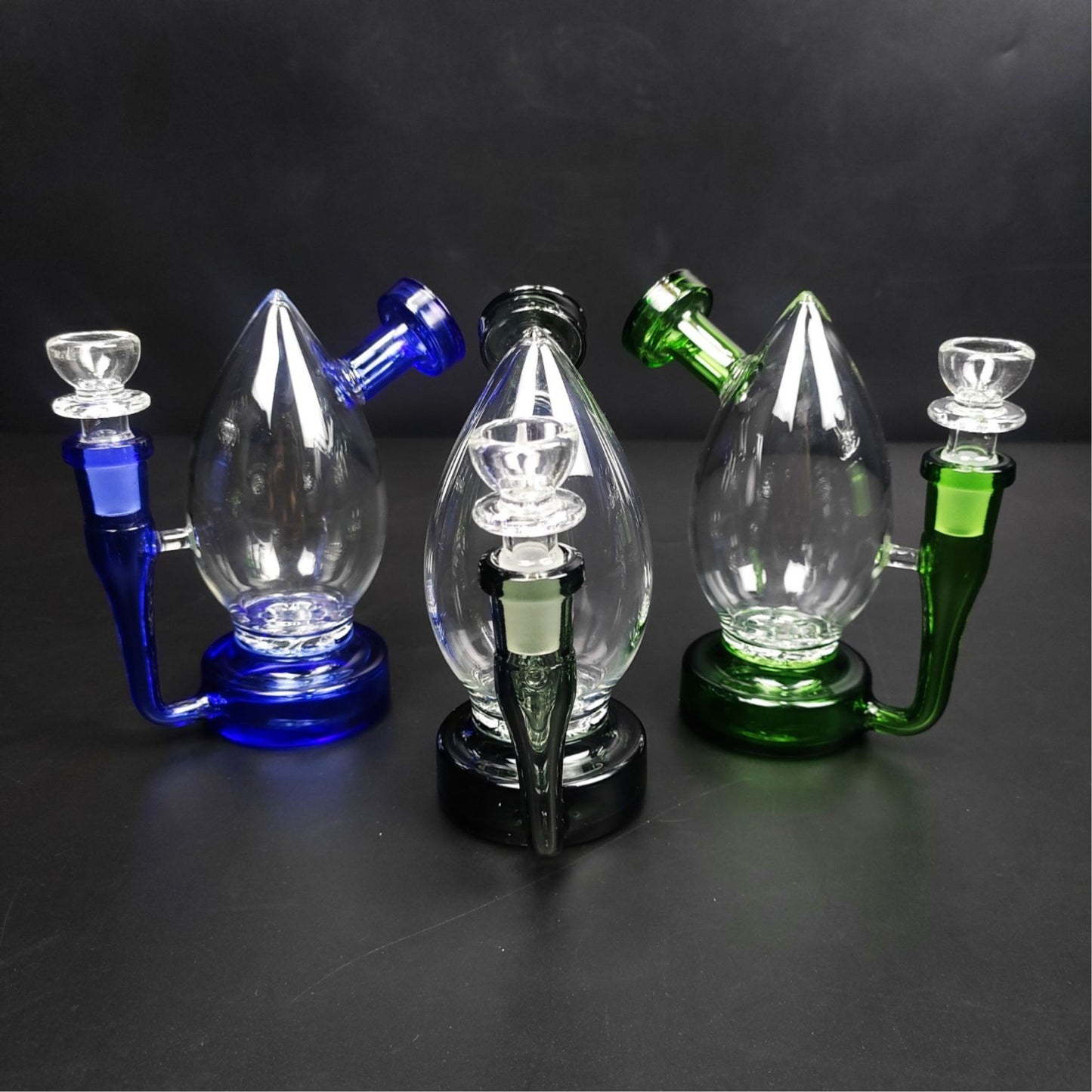 Glass Bong | PHOENIX DROPLET OIL RIG 6 INCH WITH TURBINE PERCOLATOR