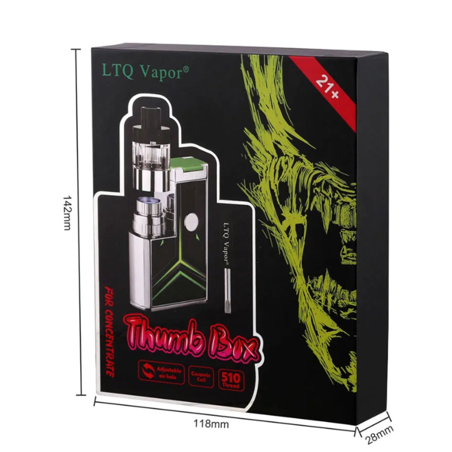 LTQ VAPOR | THUMB BOX FOR CONCENTRATE