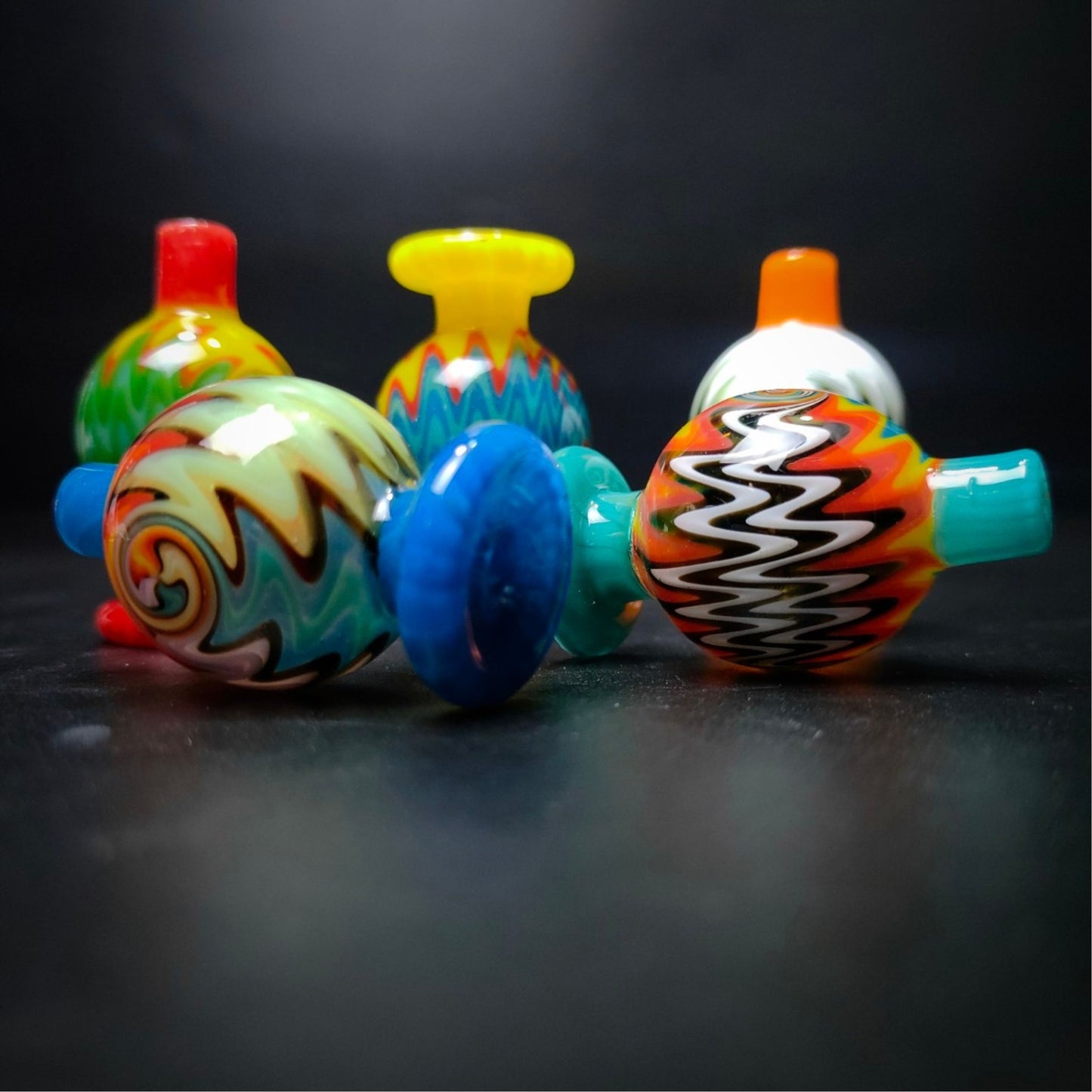 CARB CAP | END OF THE WORLD CARB CAP WITH TIP 10 MM INNER DIAMETER 26.5 MM WIDEST DIAMETER