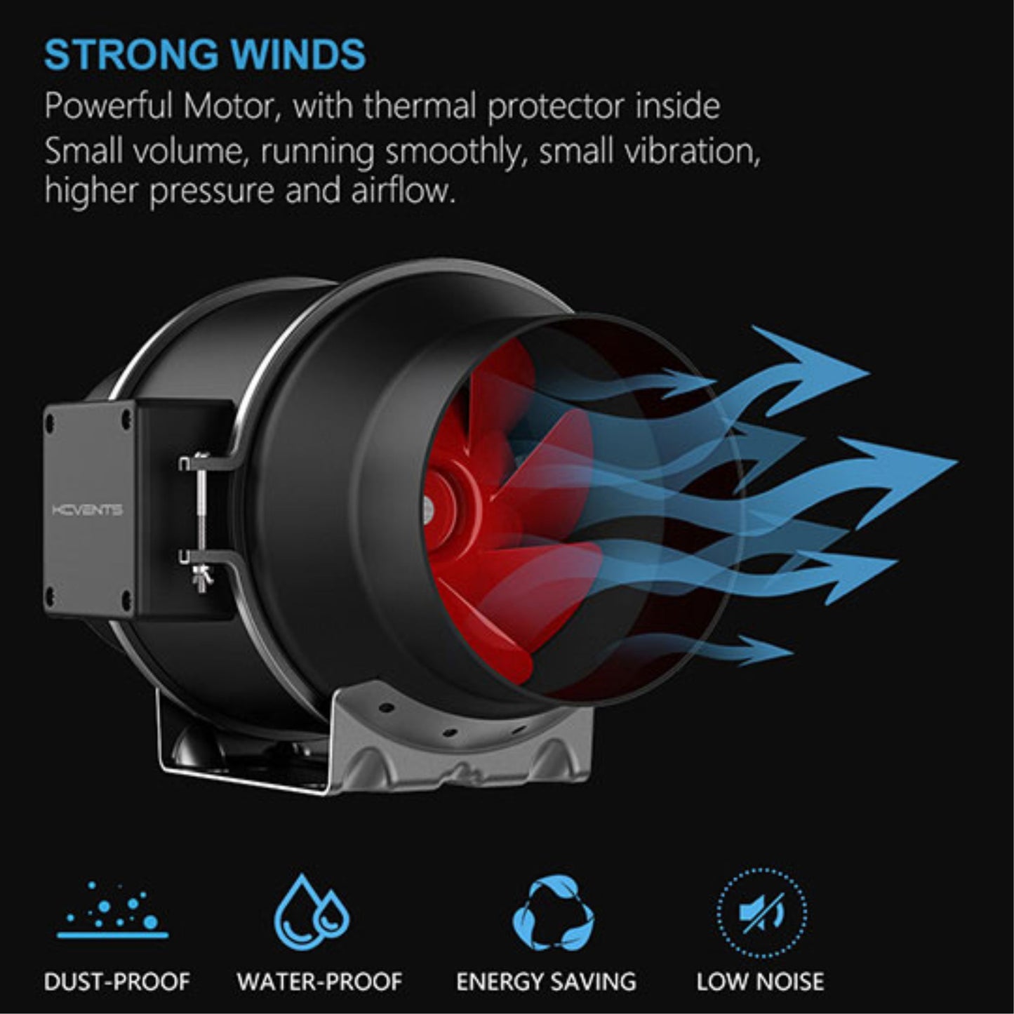 GROWING TOOLS | VTRONIC CK 150MM - 6 INCH : BLACK