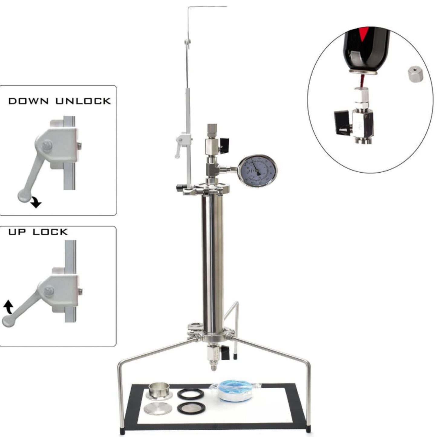 EXTRACTION TOOLS | 4 IN 1 90G TUBE BHO EXTRACTOR