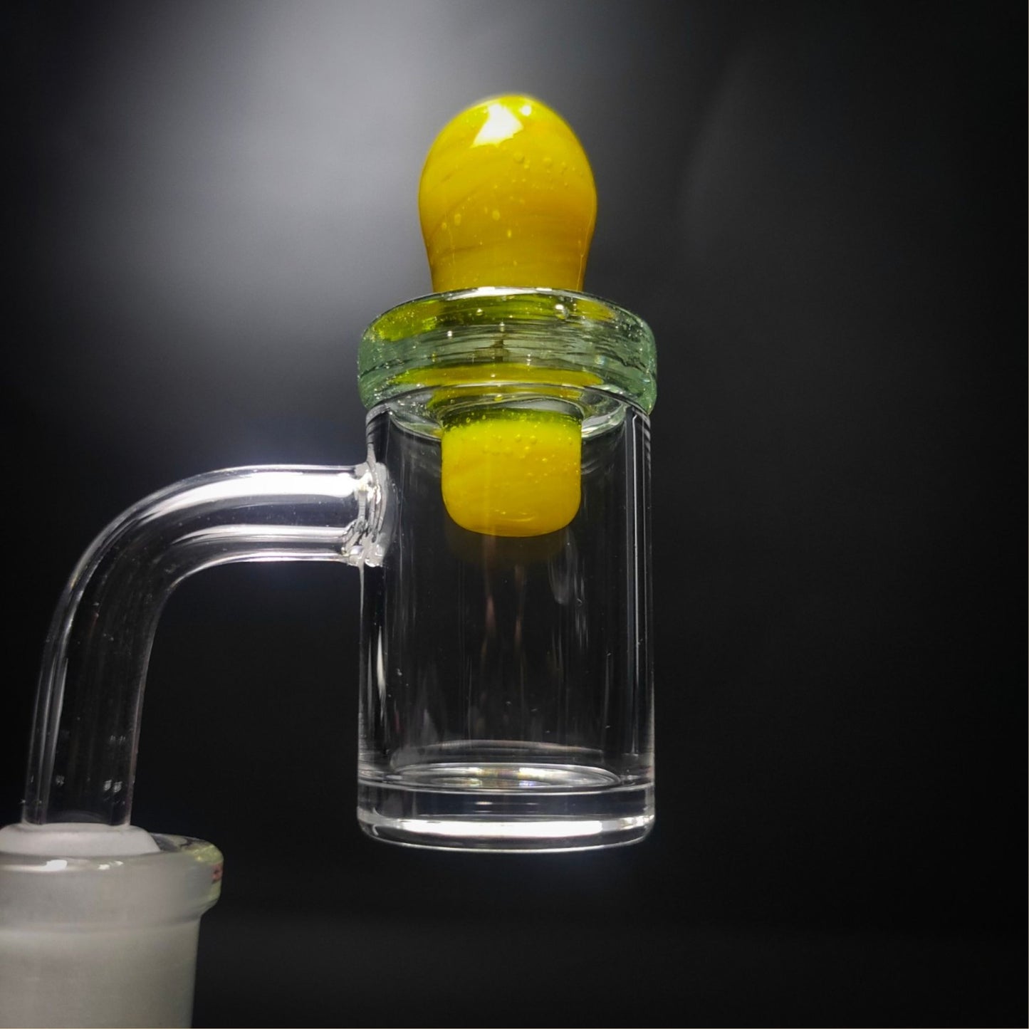 CARB CAP | PINBALL QUARTZ CAP 12.5 MM INNER DIAMETER 26.5 MM WIDEST DIAMETER