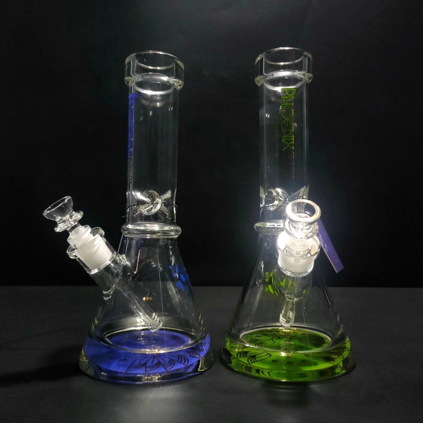 Glass Bong | PHOENIX THICKEN JOINT AND EXTRA HEAVY BASE BEAKER 12 INCH