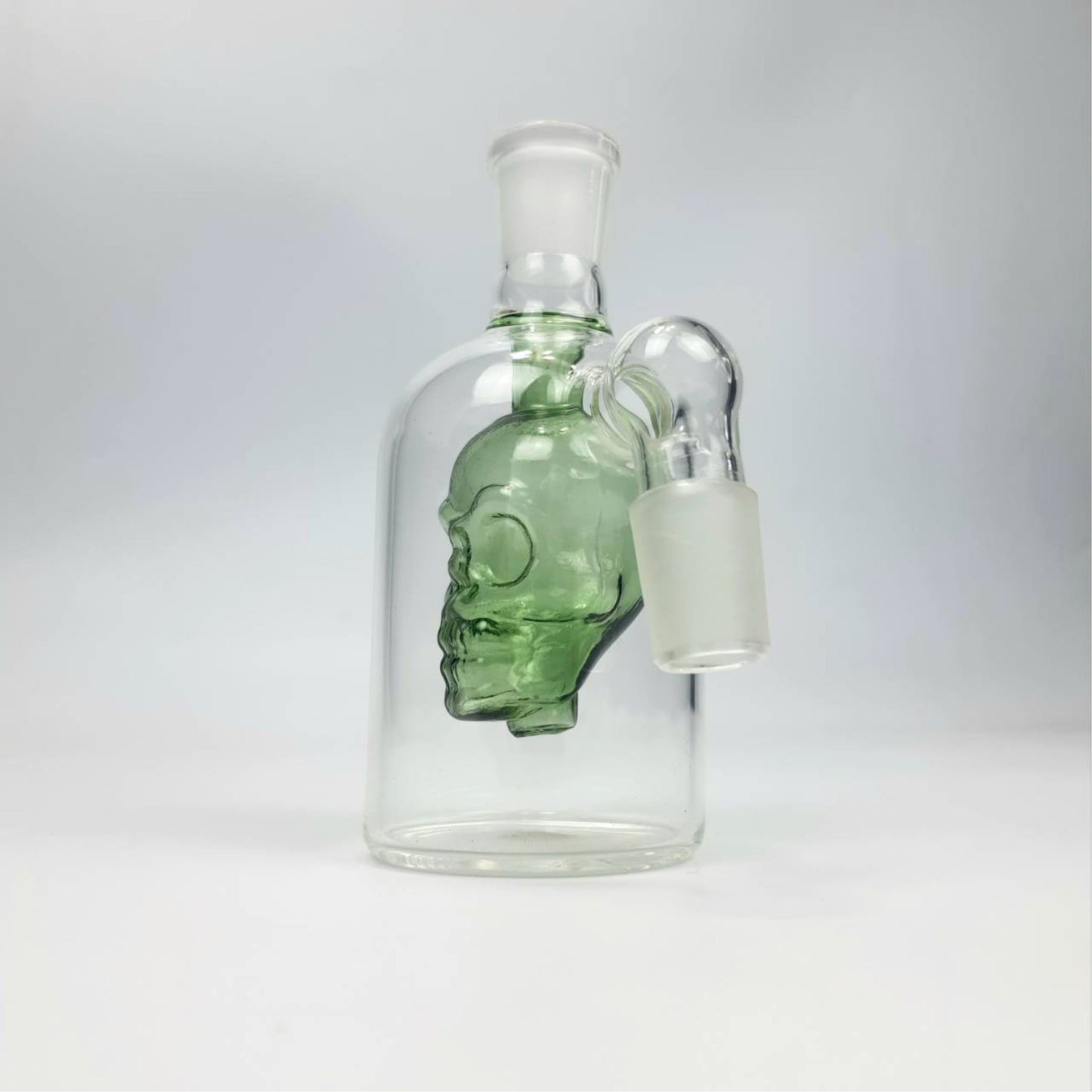 PERCULATOR | SKULL GREEN PERCULATOR 18 MM 45 DEGREE