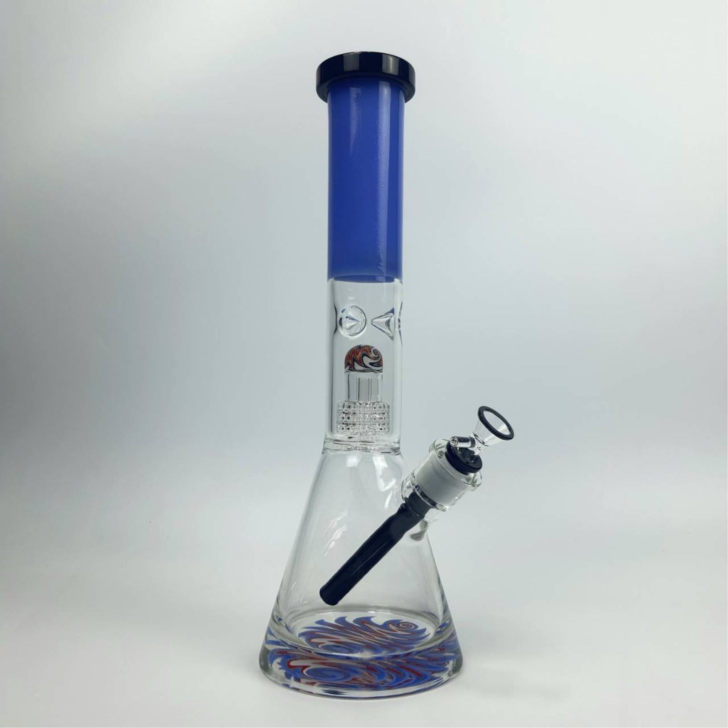 Glass Bong | DAZED WIGWAG BEAKER 16 INCH 9MM WITH PERCOLATOR
