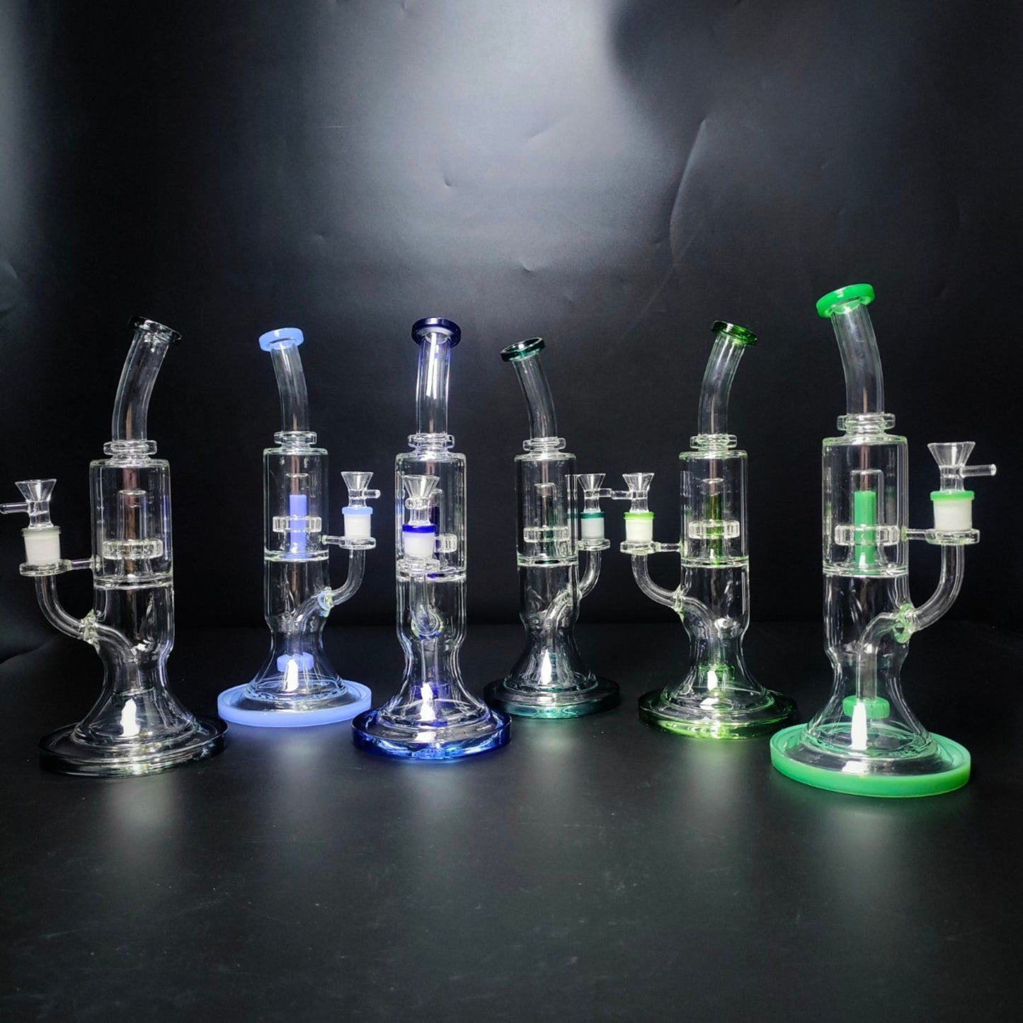 Glass Bong | EMPTY SCIENTIST STRAIGHT 12 INCH WITH DOUBLE MATRIX PERC