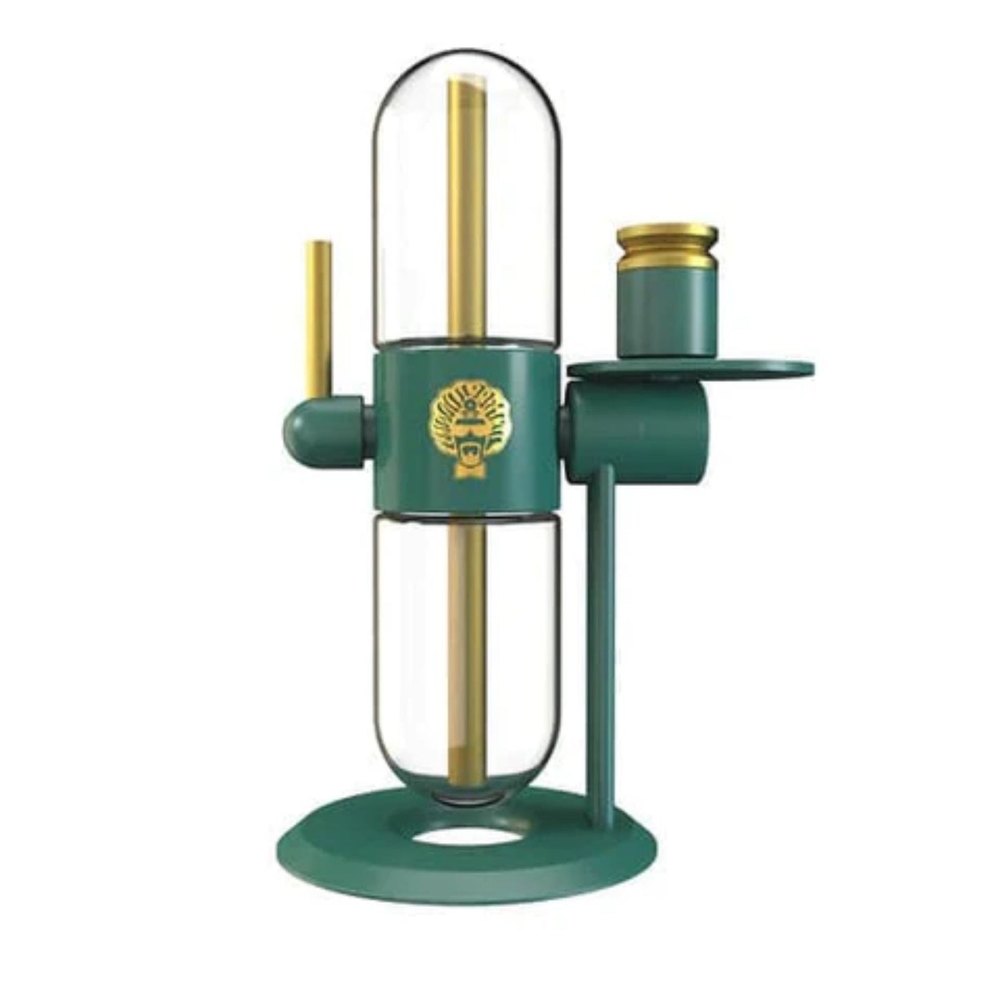 GLASS BONG | STUNDEN PORTABLE SMOKER GUN HANDHELD SMOKE INFUSER GRAVITY