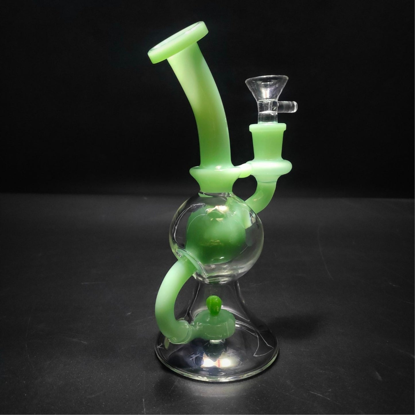 GLASS BONG | MS.FLOWERS GLOBE WATER PIPE 8 INCH