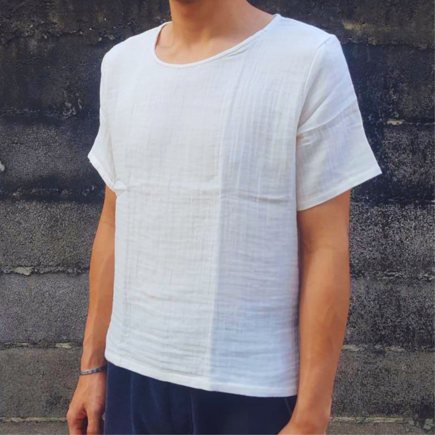 RAK MAE รักแม่ | COMFY COTTON CLASSIC SHIRT - WHITE