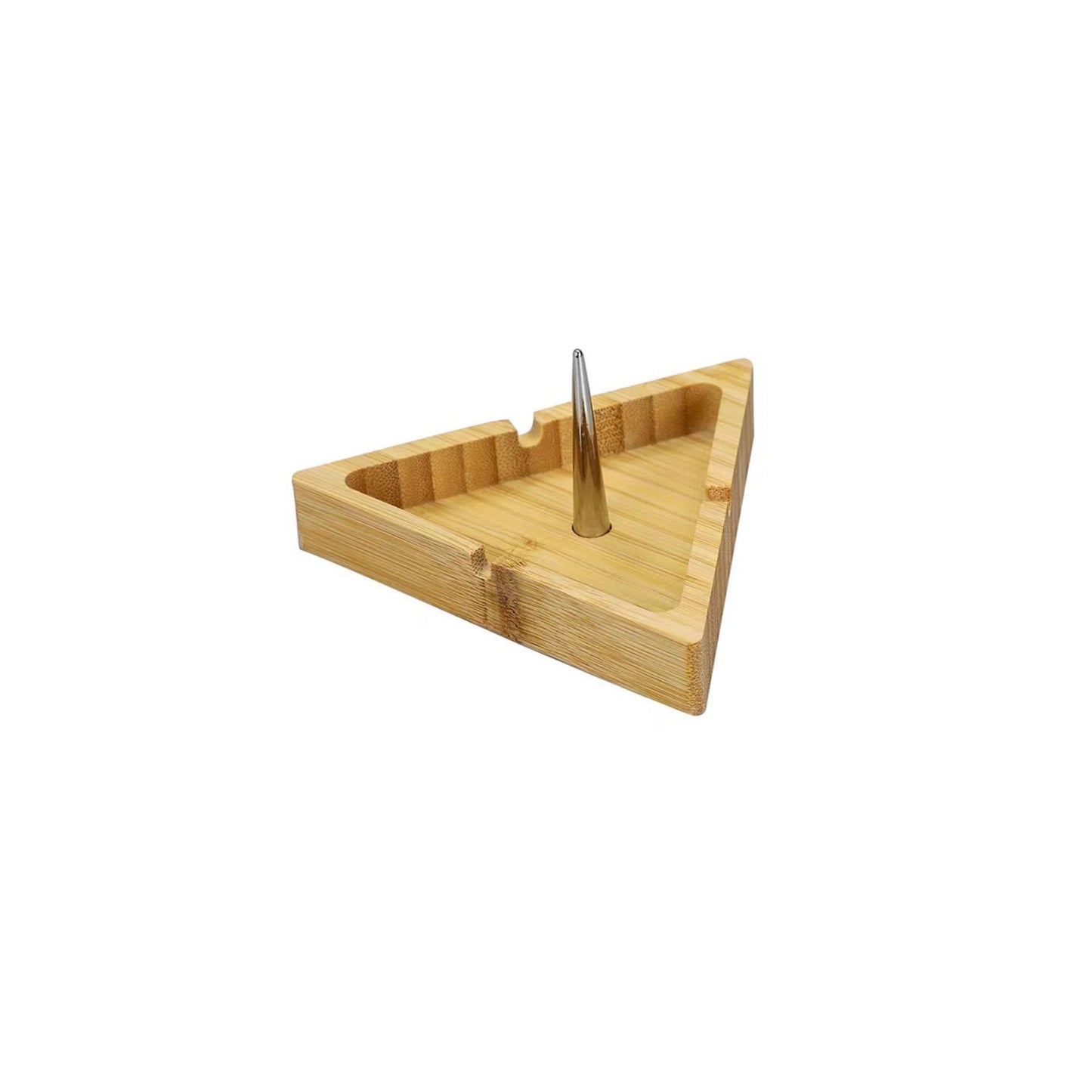 TRAY | TRIANGLE SHAPE ASHTRAY  | 10.7x10.7x2 CM.