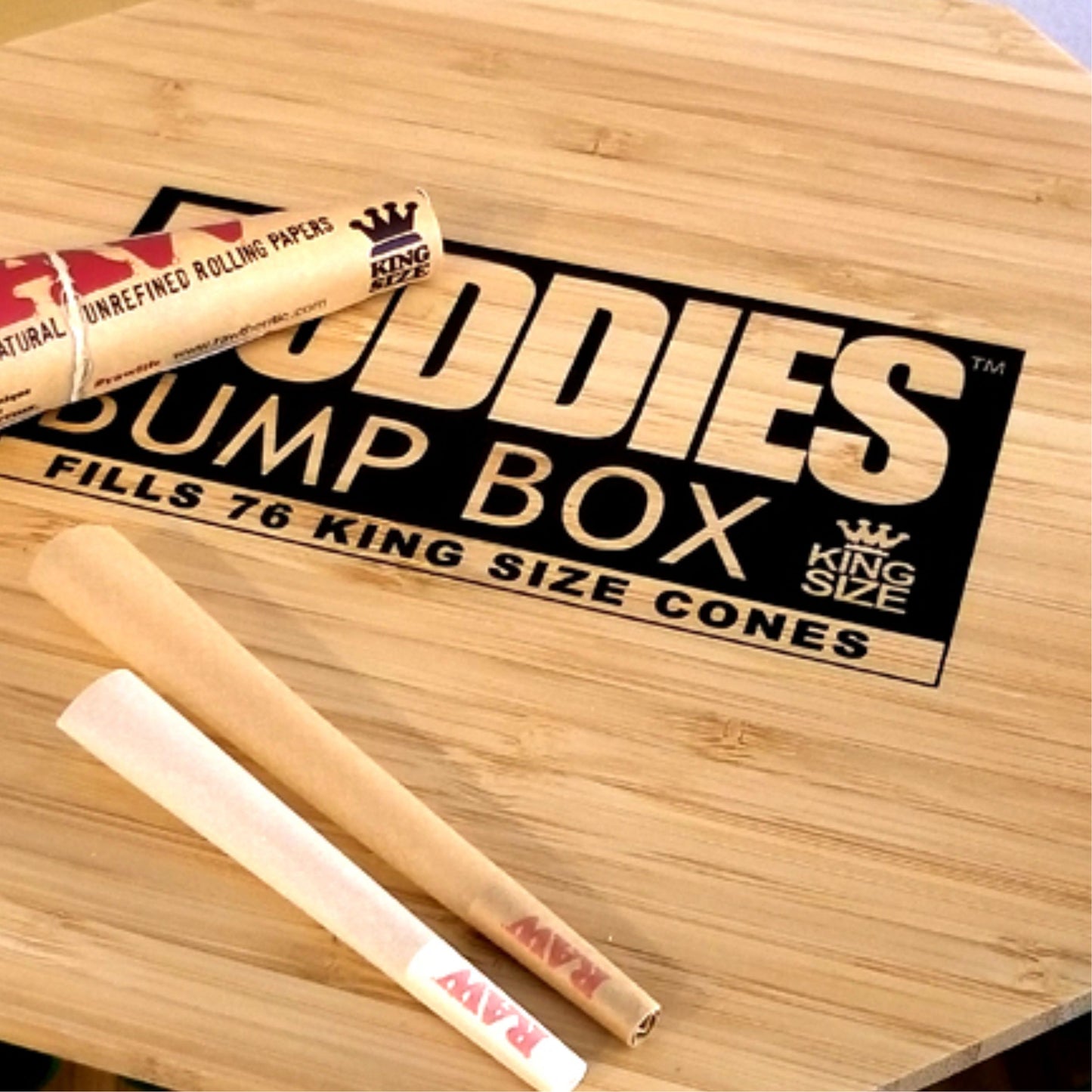 BUDDIES BUMP BOX KINGSIZE FILLS 76 CONES