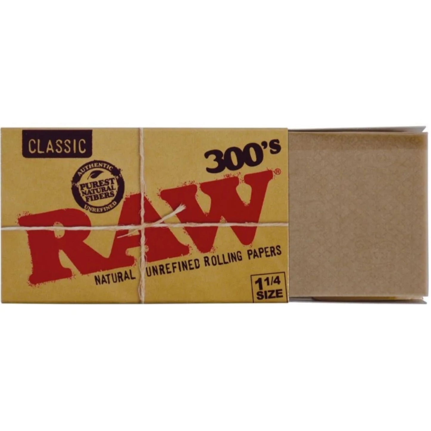 ROLLING PAPER | RAW CLASSIC 300's 1 ¼" SIZE ROLLING PAPER