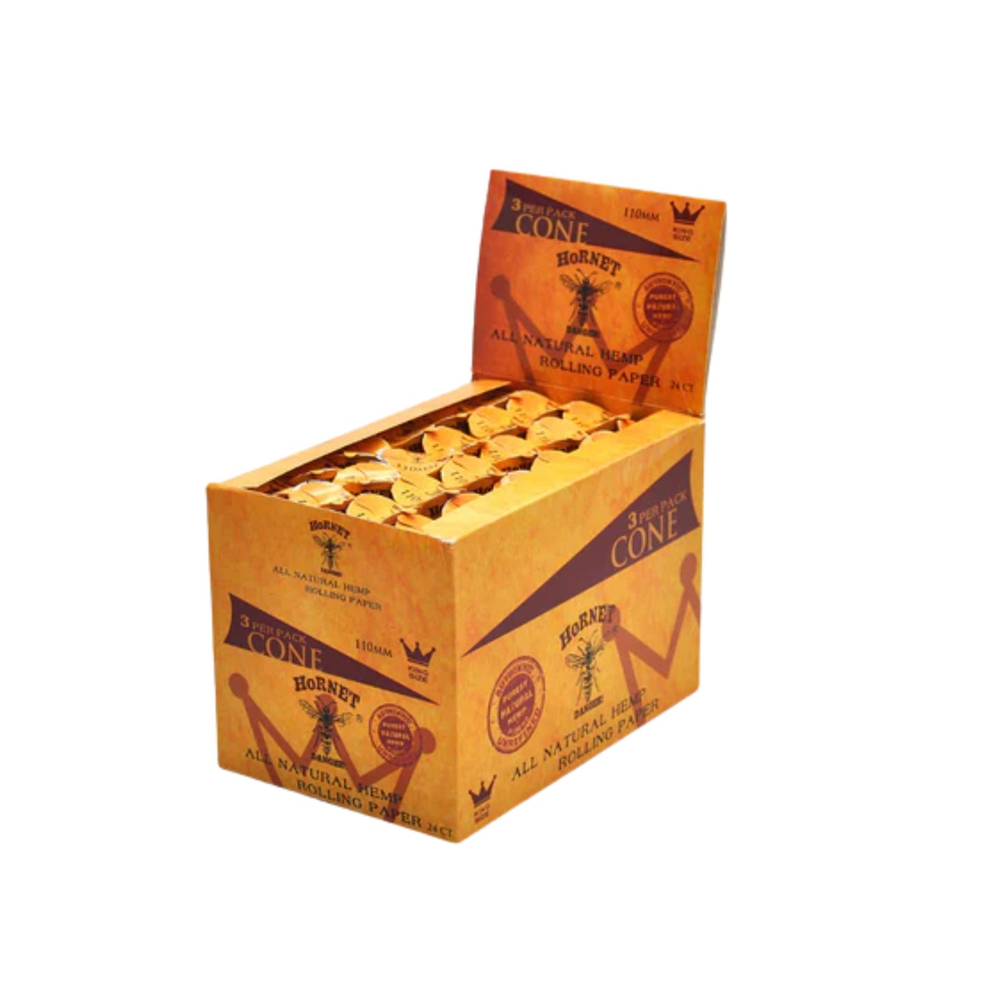 ROLLING PAPER | HORNET KINGSIZE PRE - ROLLED CONES