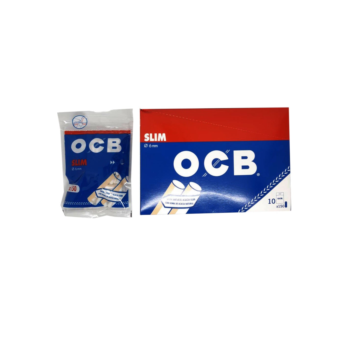 ROLLING PAPER | OCB GUMMED FILER TIPS ROLLING PAPER