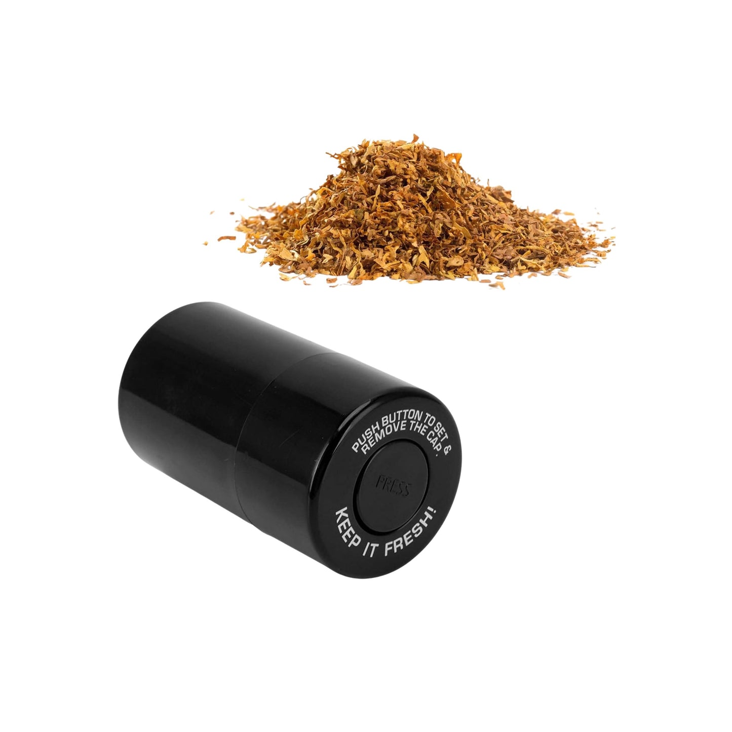 PLASTIC SEALED CAN BLACK