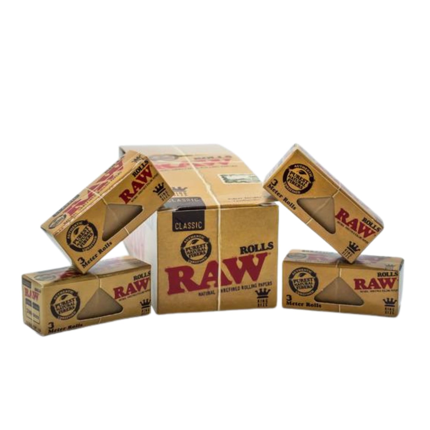 ROLLING PAPER | RAW CLASSIC ROLLS 3-METER LENGTH KINGSIZE