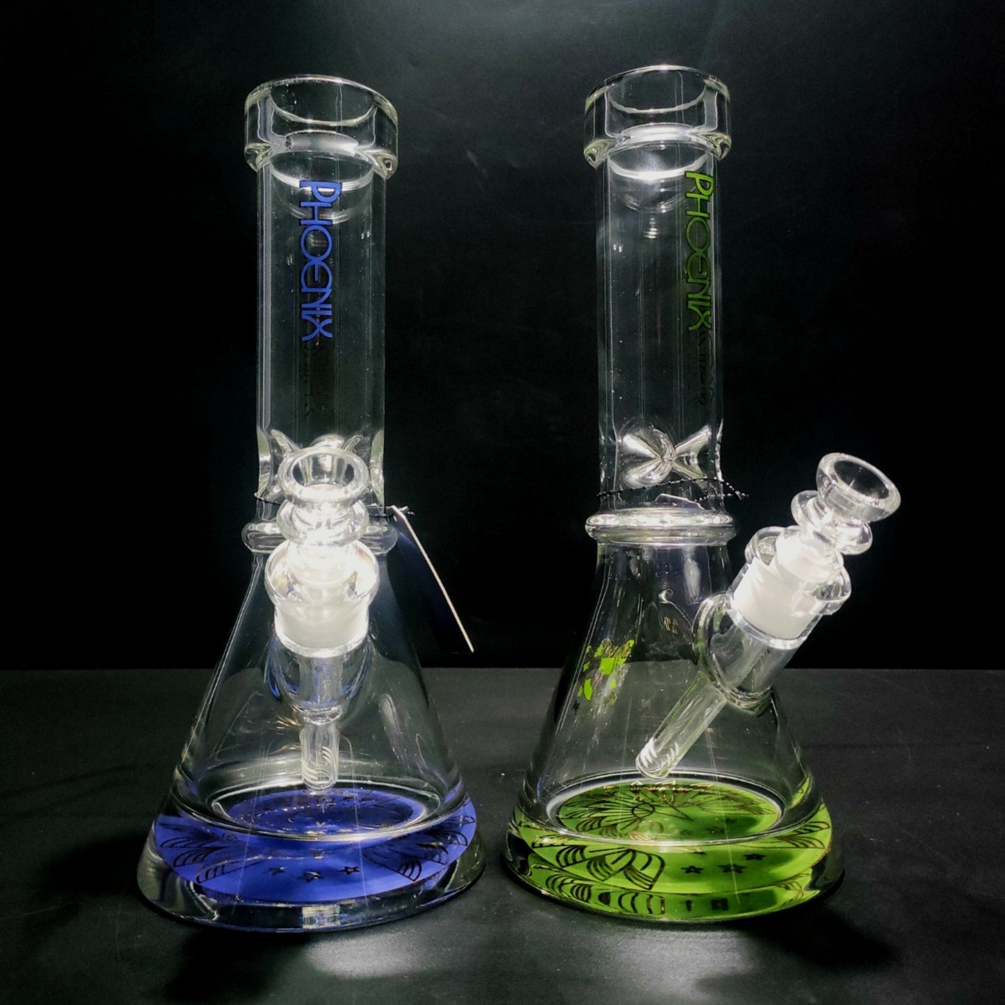 Glass Bong | PHOENIX THICKEN JOINT AND EXTRA HEAVY BASE BEAKER 12 INCH