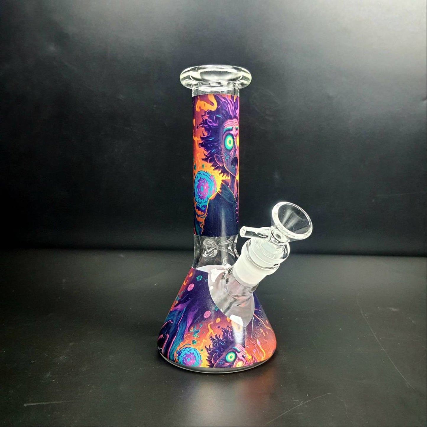 BONG SET (MIX DESIGN WITH QUARTZ) | T=HC