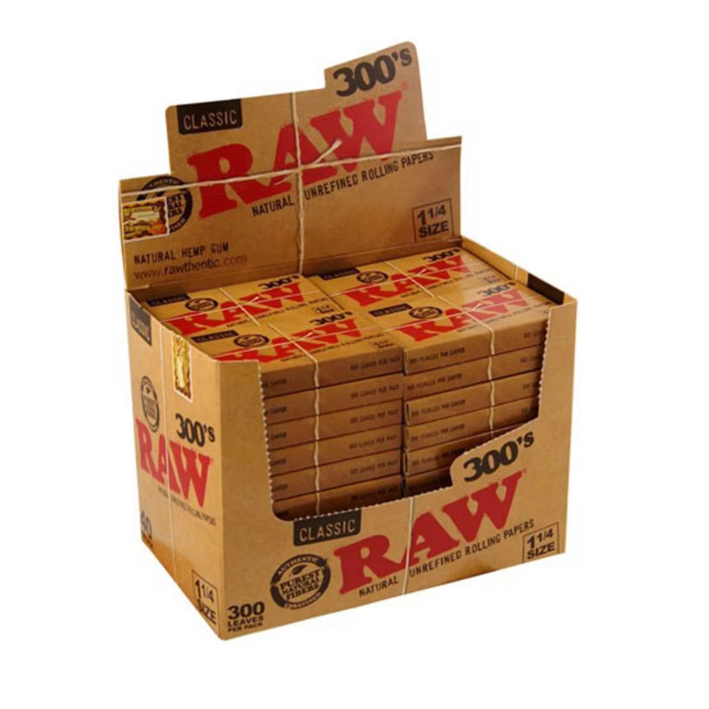 ROLLING PAPER | RAW CLASSIC 300's 1 ¼"