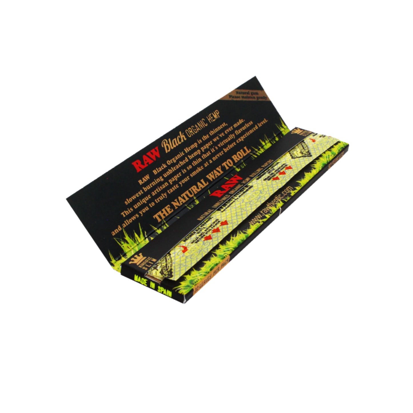 ROLLING PAPER | RAW ORGANIC HEMP KINGSIZE ROLLING PAPER