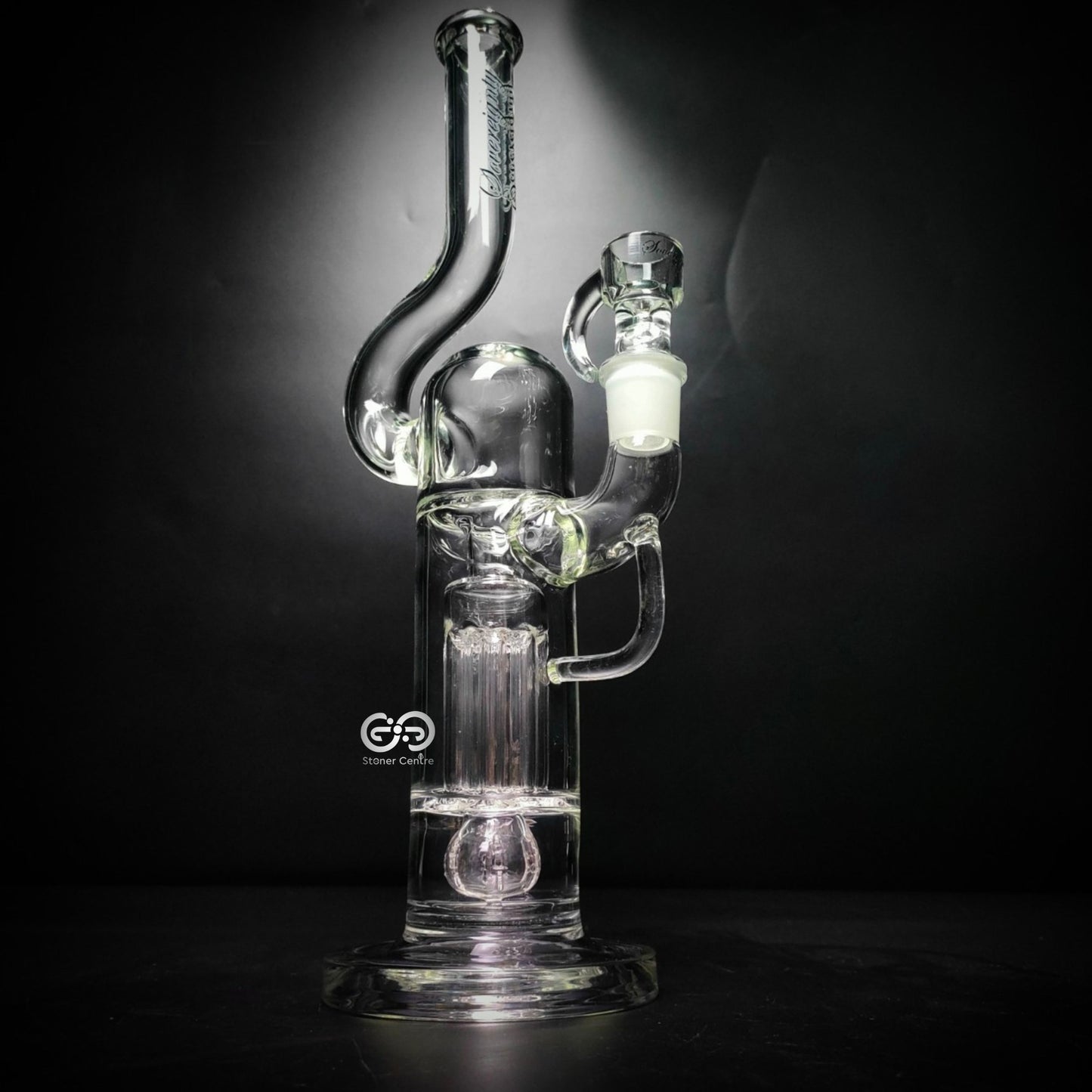 Glass Bong | SOVEREIGNTY 14 INCH PEYOTE PILLAR WITH IMPREIAL AND 8-ARM PERCOLATOR