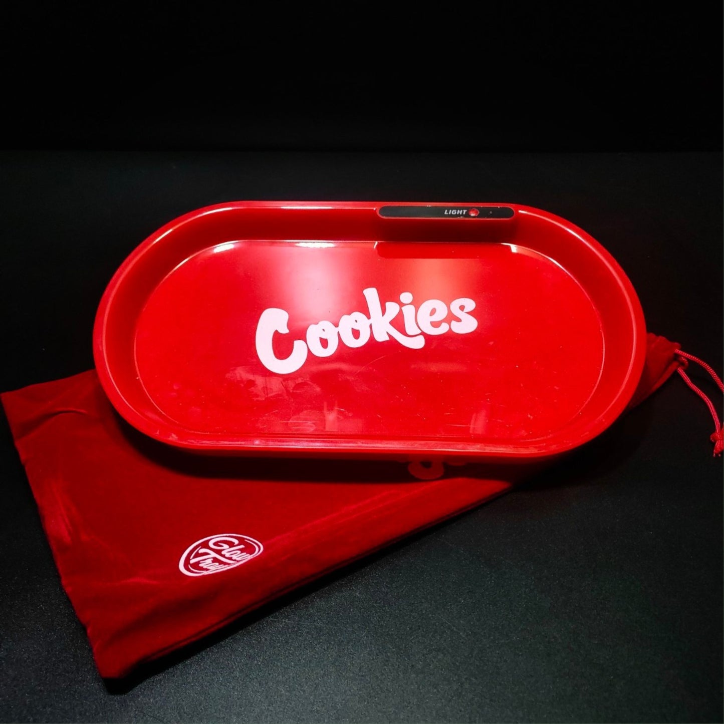 TRAY | LED COOKIES RECHARGEABLE TRAY GLOW IN THE DARK PARTY TRAY