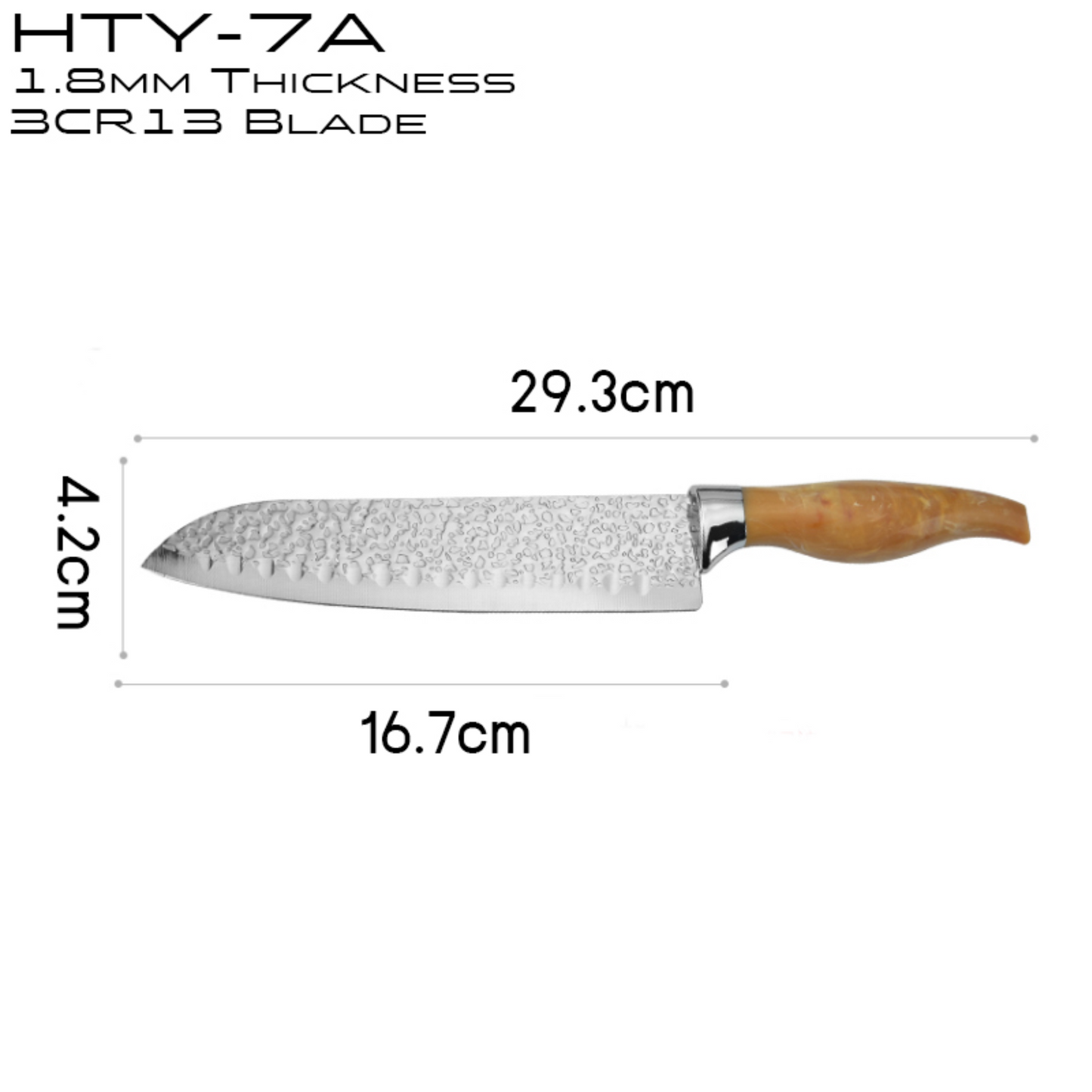 KNIFE 1.8MM THICKNESS 3CR13 BLADE