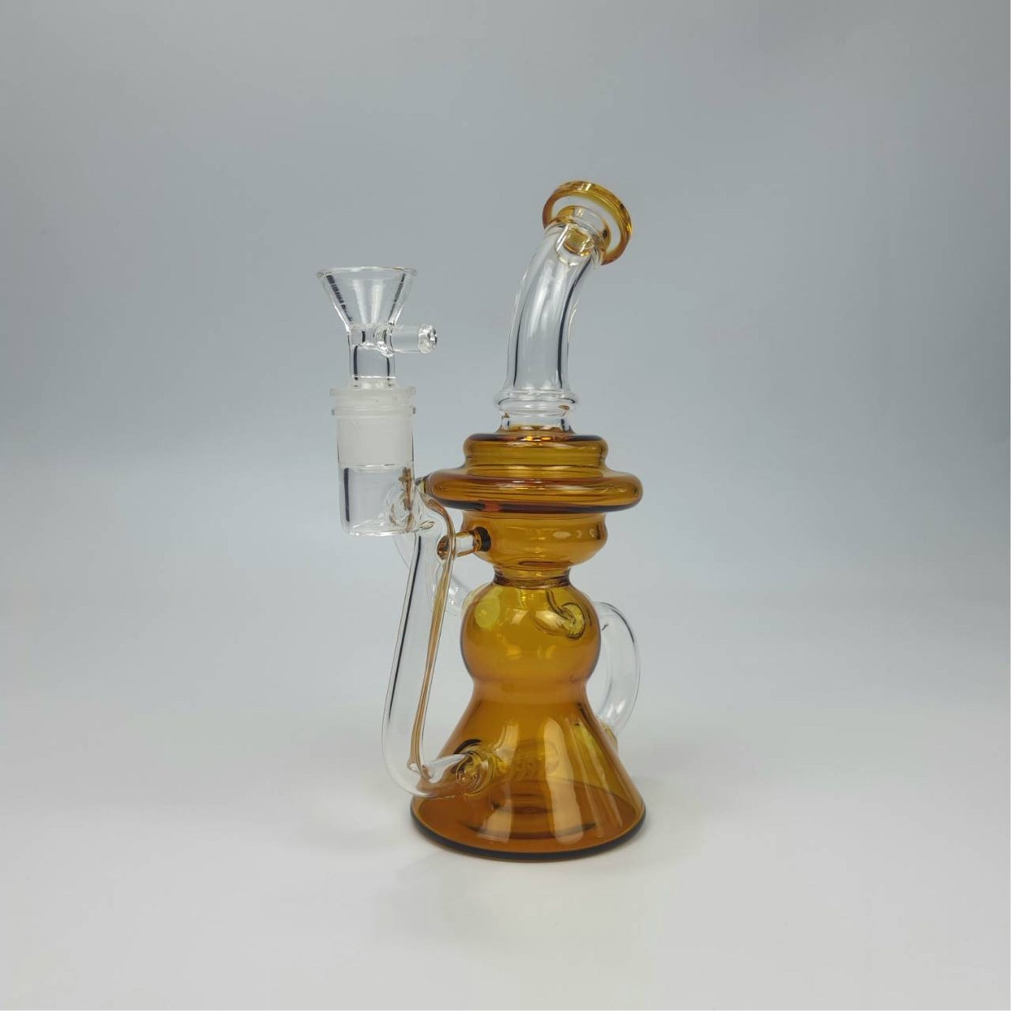 GLASS BONG | THE MAGICIAN RECYCLER RIG 8 INCH WITH INLINE PERC