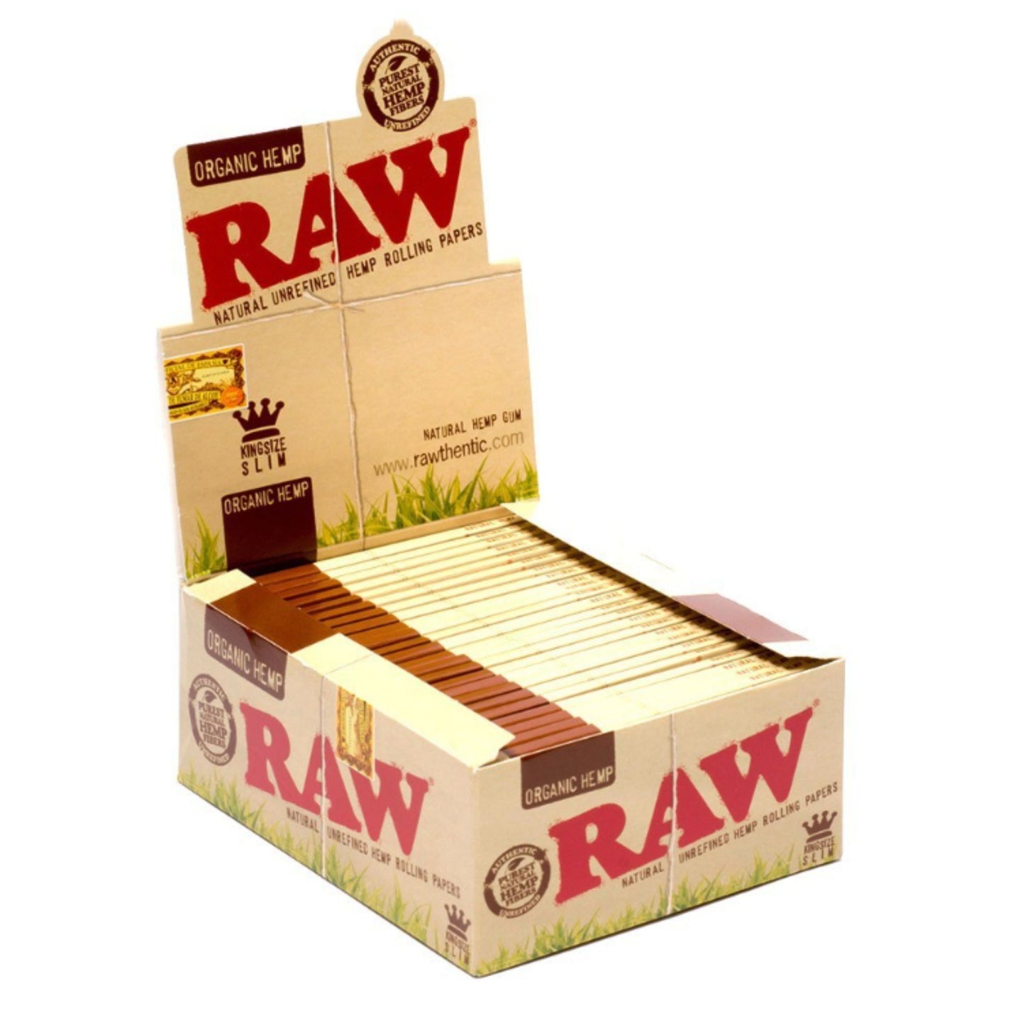 ROLLING PAPER | RAW ORGANIC HEMP KINGSIZE ROLLING PAPER