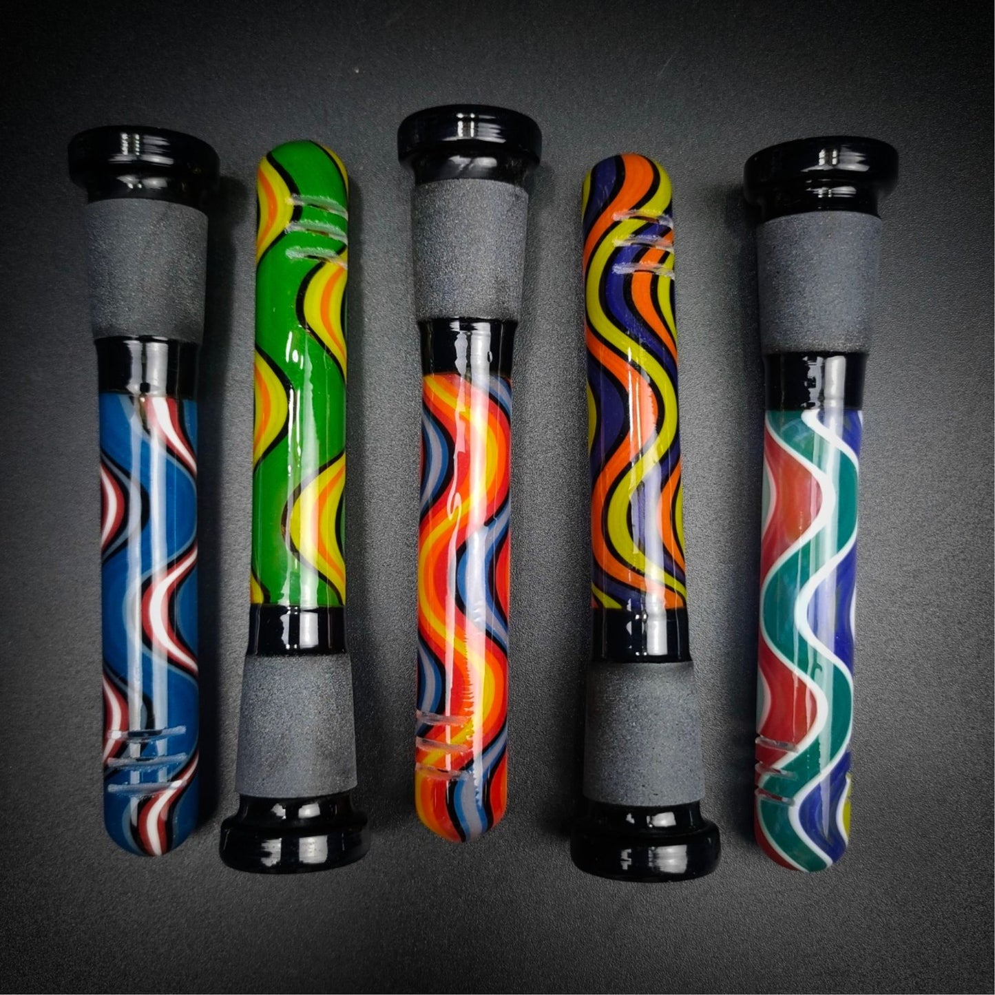 GLASS TUBE | RETRO SNAKE DOWNSTEM 1814 MM