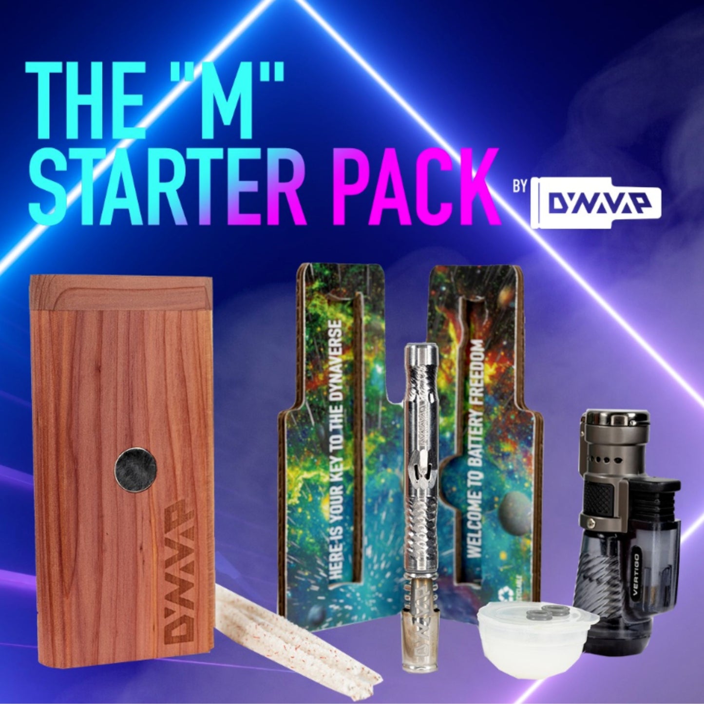 DYNAVAP | THE M 2021 STARTER PACK CEDAR CASE