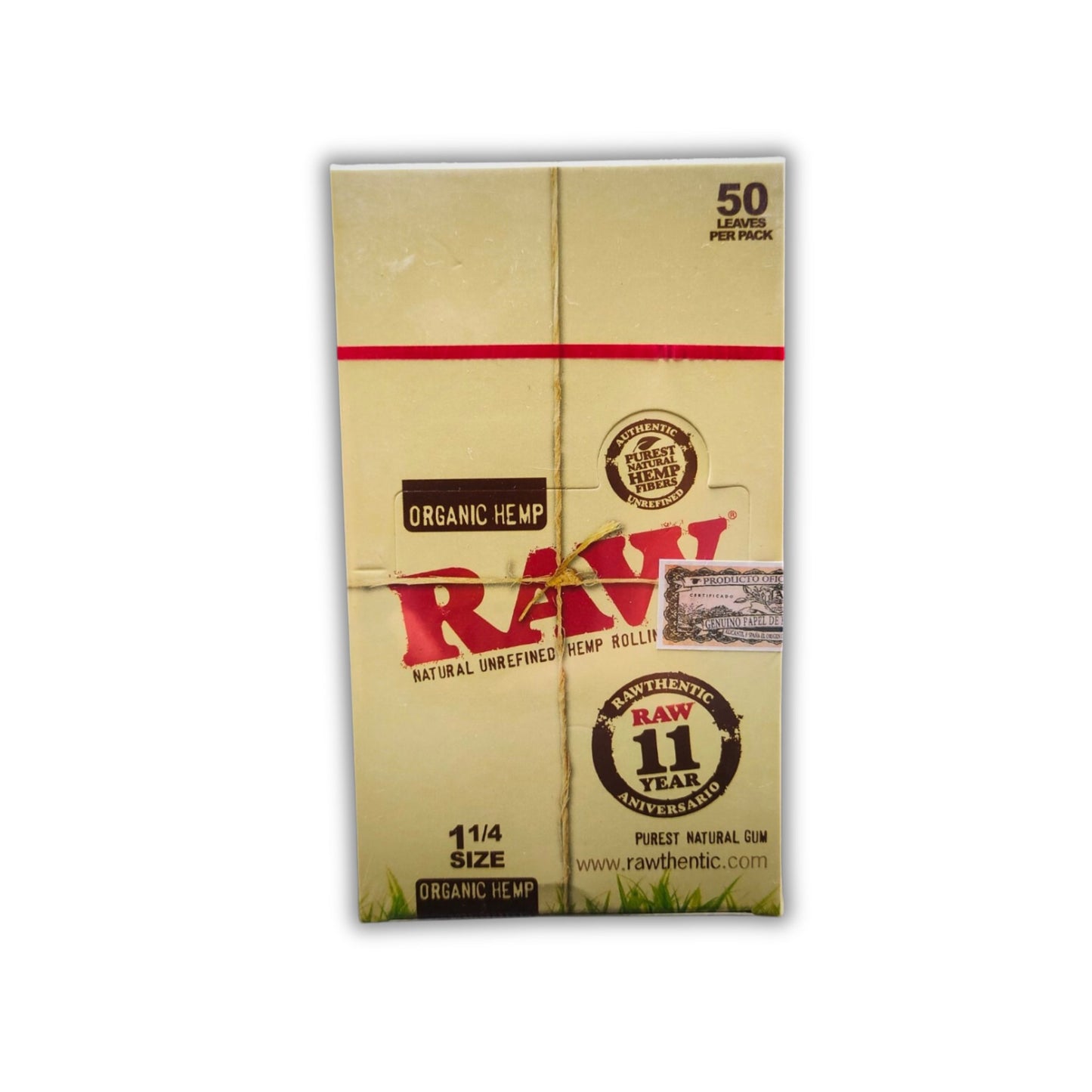 ROLLING PAPER | CHA RAW ORGANIC HEMP ROLLING PAPER 1 ¼"