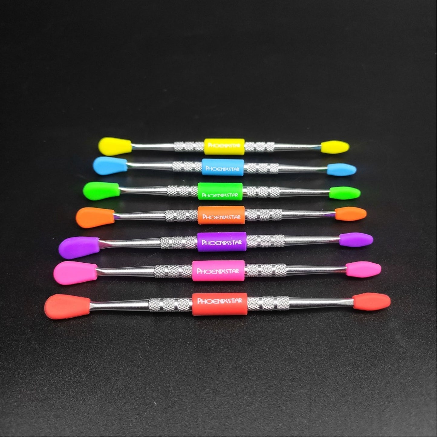 DABBER | PHOENIX METAL DABBER WITH SILICONE TIPS 4.8 INCH