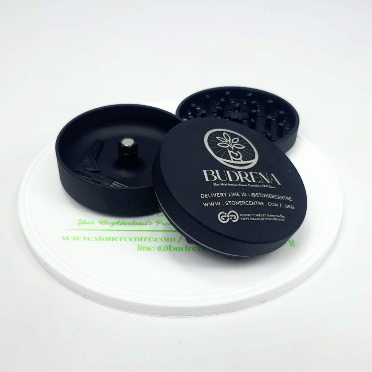 SILICONE | BUDRENA SILICONE PAD 16X16CM 6MM THICKNESS 250 CELIUS HEAT RESISTANCE & SHOCK ABSORBANT SINGLE - SIDED HONEYCOMB DAB MAT