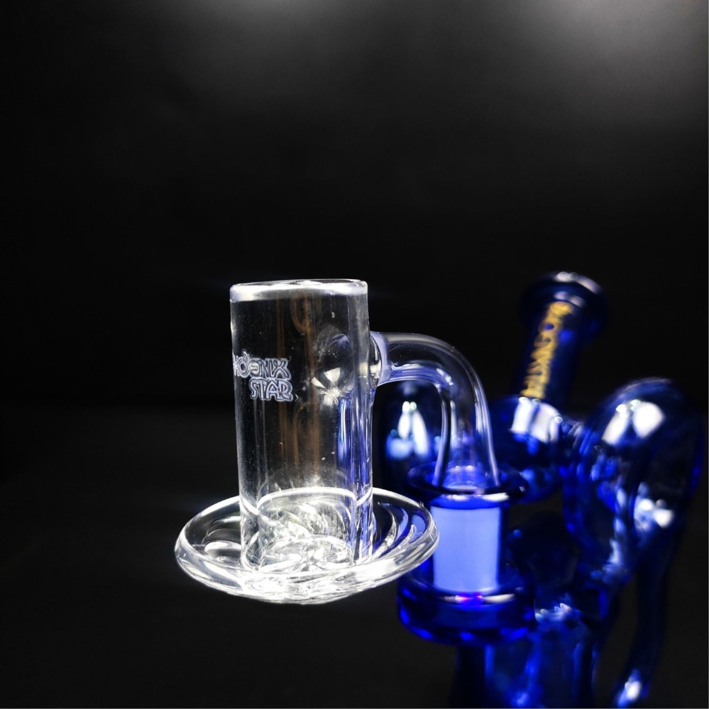 Glass Bong | 7 Pcs Recycler Portable Oil Rig Set Full