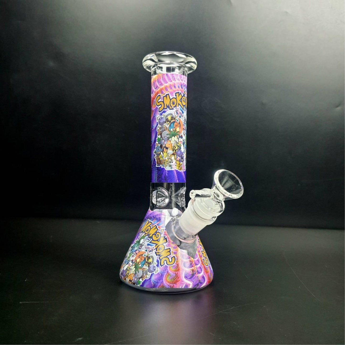 BONG SET (MIX DESIGN WITH QUARTZ) | SMOKEMON