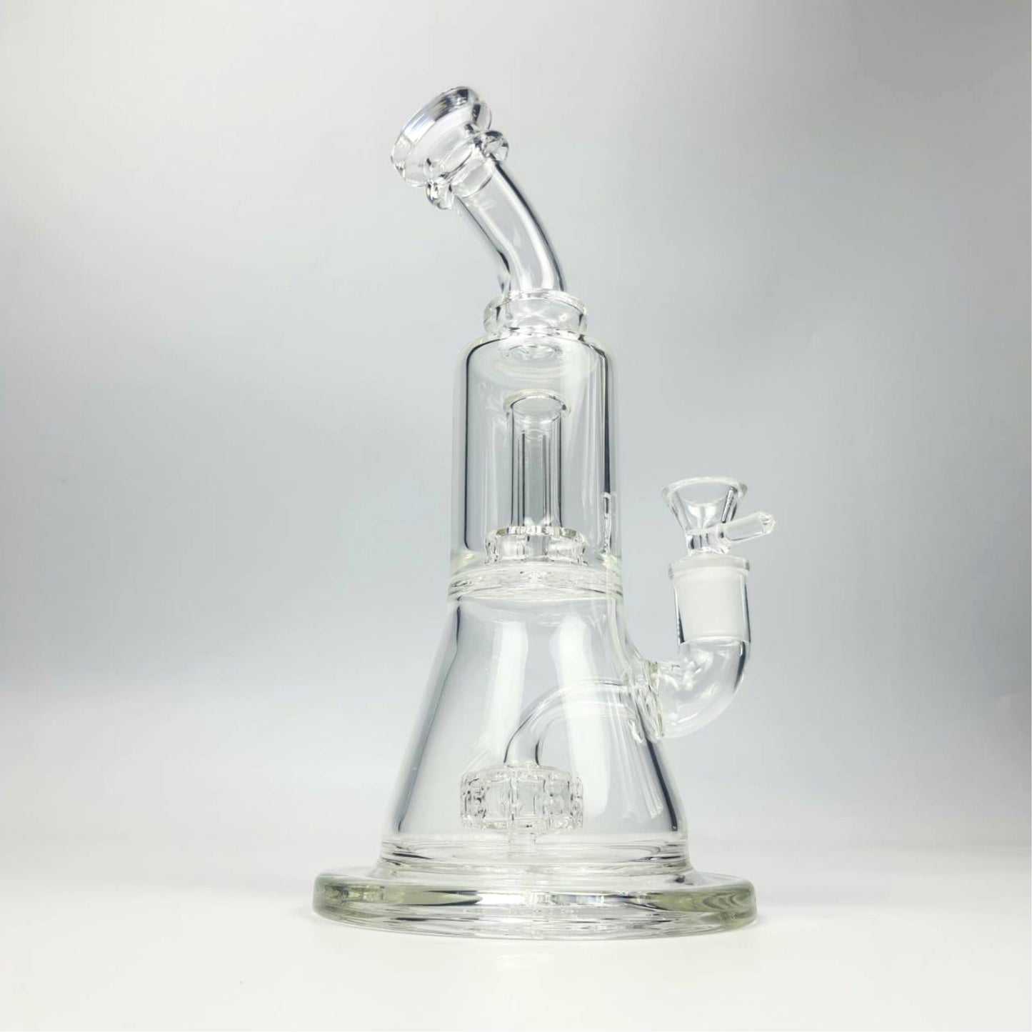 GLASS BONG | DYNASTY RIG 10 INCH DOUBLE HELIX & DOME PERC