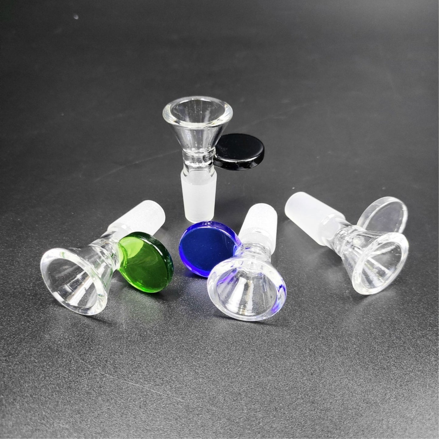 GLASS BOWL | NOLOGO COLORFUL HANDLE BOWL 14 & 18MM